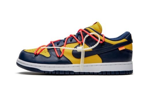 Dunk Low Off-White  University Gold